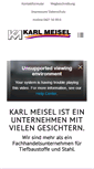Mobile Screenshot of karlmeisel.de
